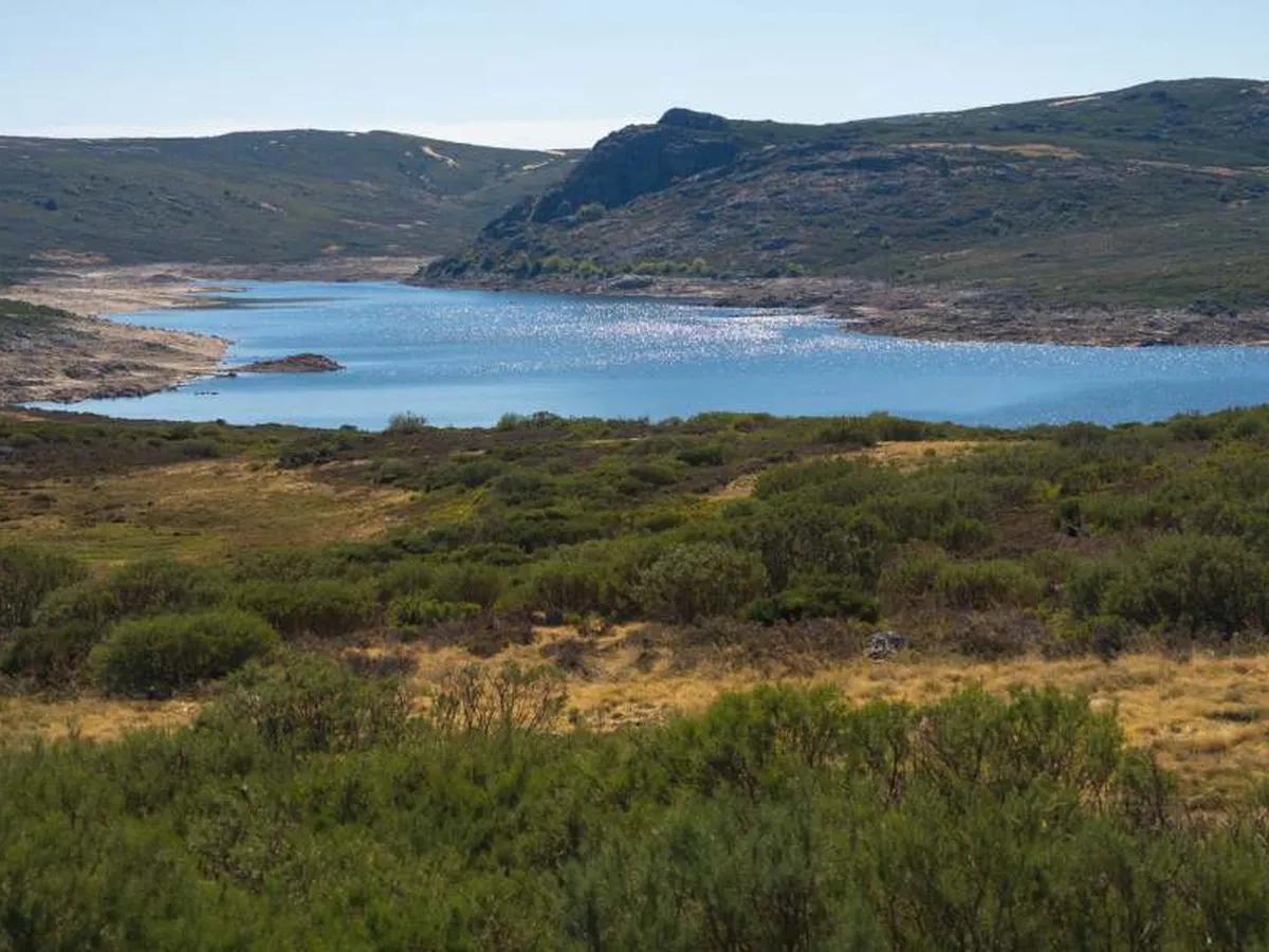 Laguna Pedriña, punto de paso del Cordel Sanabrés entre pastizales de altura